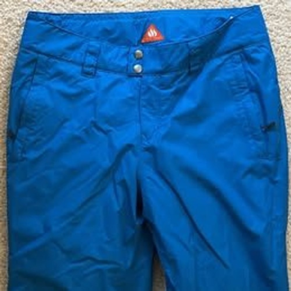 Columbia Bugaboo V Omni-Heat Mountain Blue Ski / Snow Pants Men M